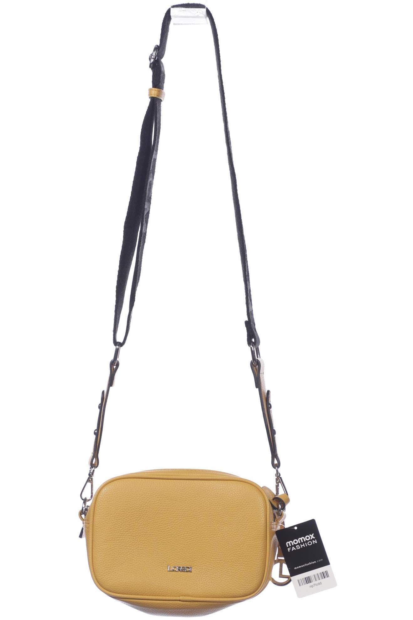 

L.credi Damen Handtasche, gelb, Gr.