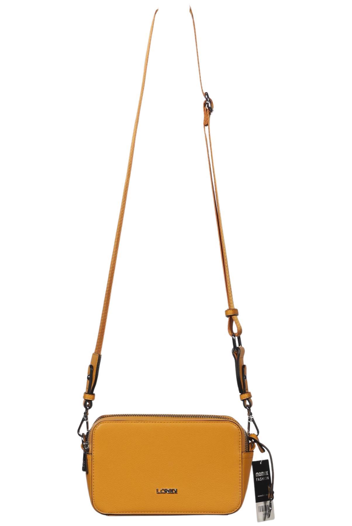 

L.credi Damen Handtasche, gelb, Gr.