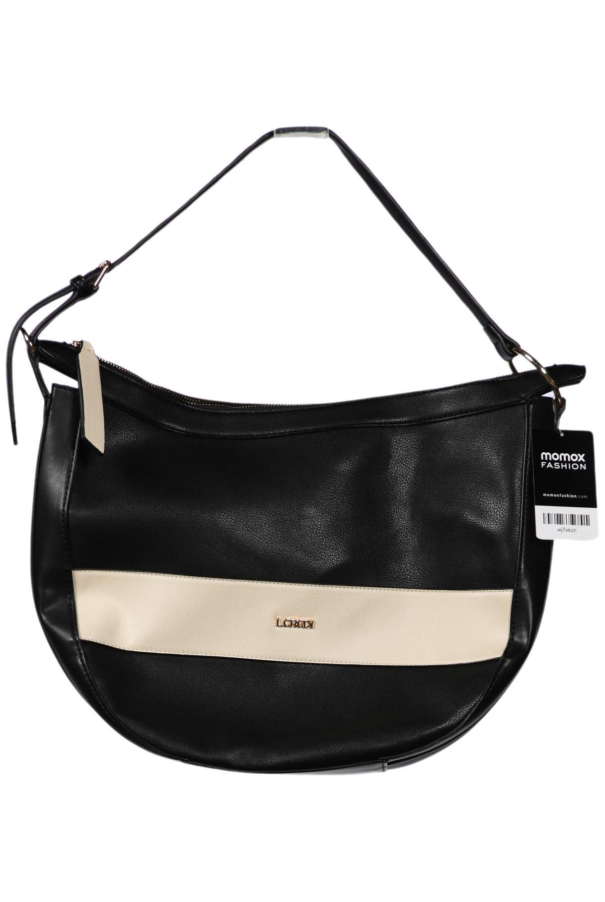 

L.credi Damen Handtasche, schwarz, Gr.
