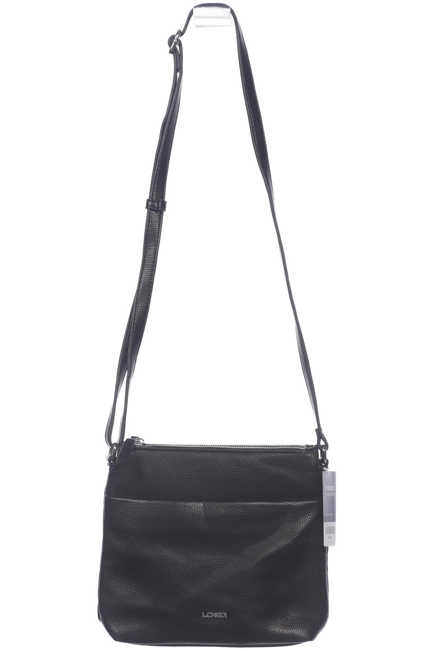 

L.credi Damen Handtasche, schwarz, Gr.