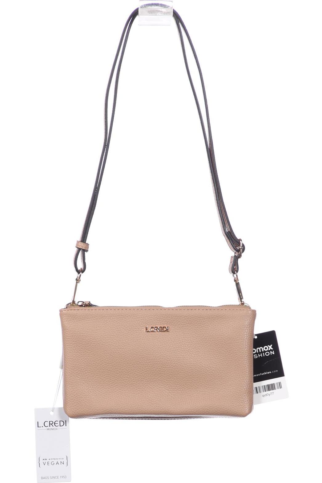 

L.credi Damen Handtasche, beige, Gr.