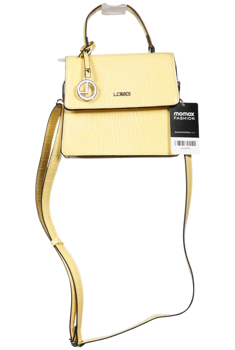 

L.credi Damen Handtasche, gelb, Gr.