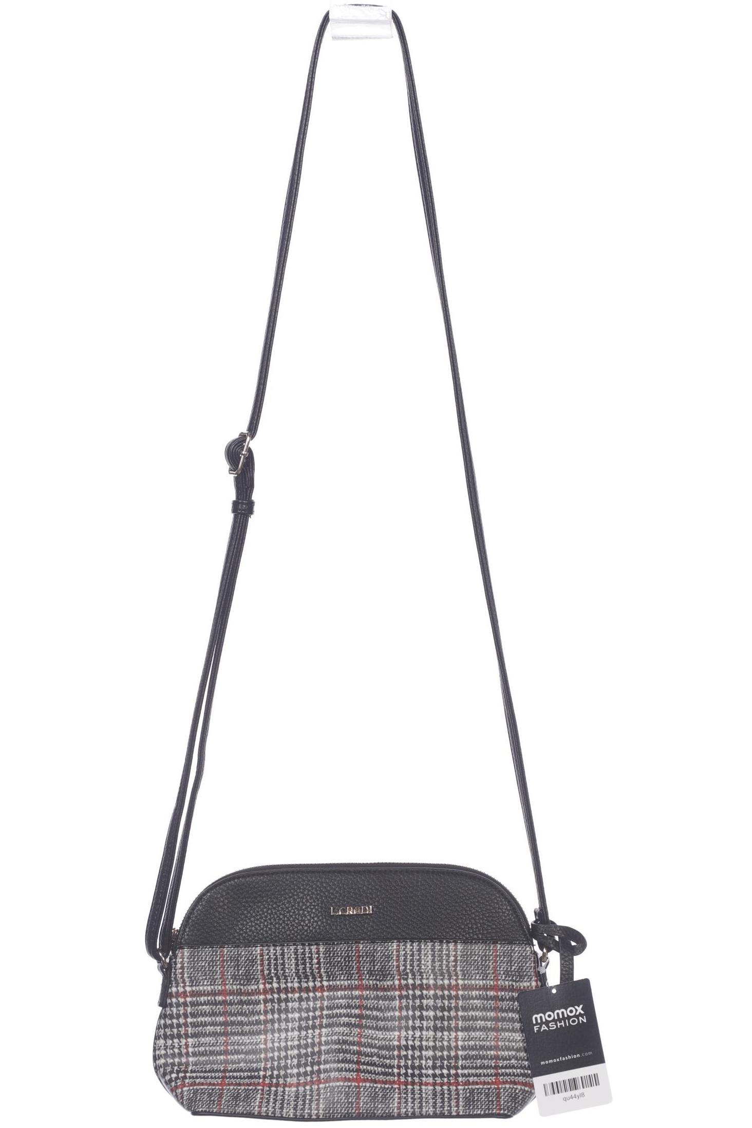 

L.credi Damen Handtasche, schwarz, Gr.