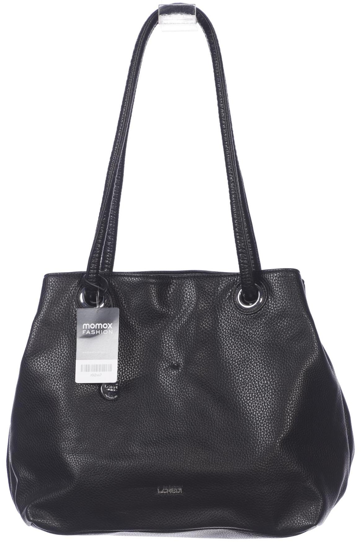 

L.CREDI Damen Handtasche, schwarz