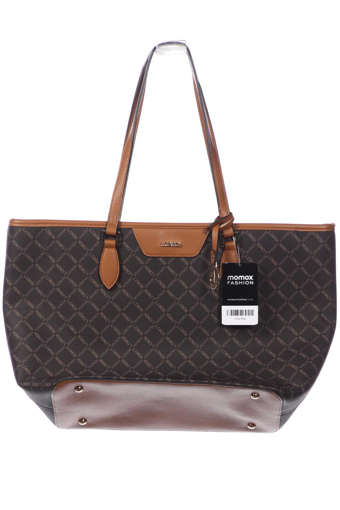 

L.credi Damen Handtasche, braun, Gr.