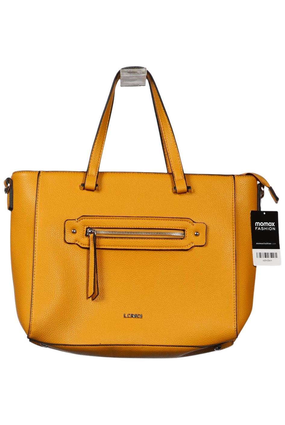 

L.credi Damen Handtasche, gelb, Gr.