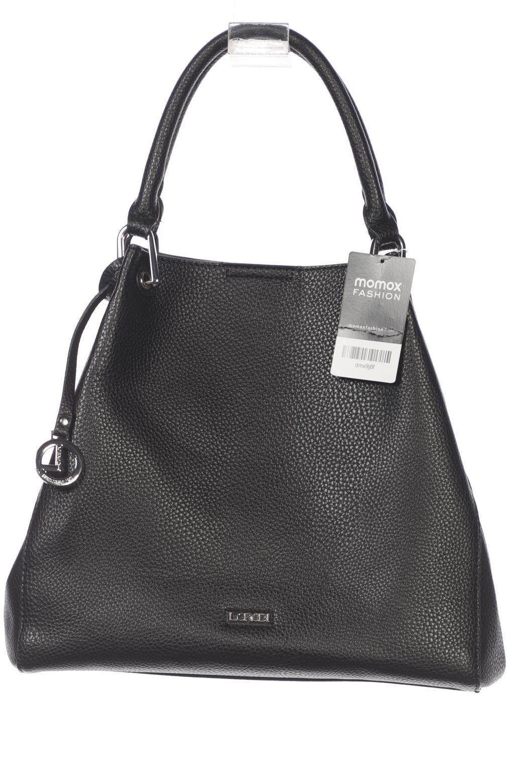 

L.CREDI Damen Handtasche, schwarz