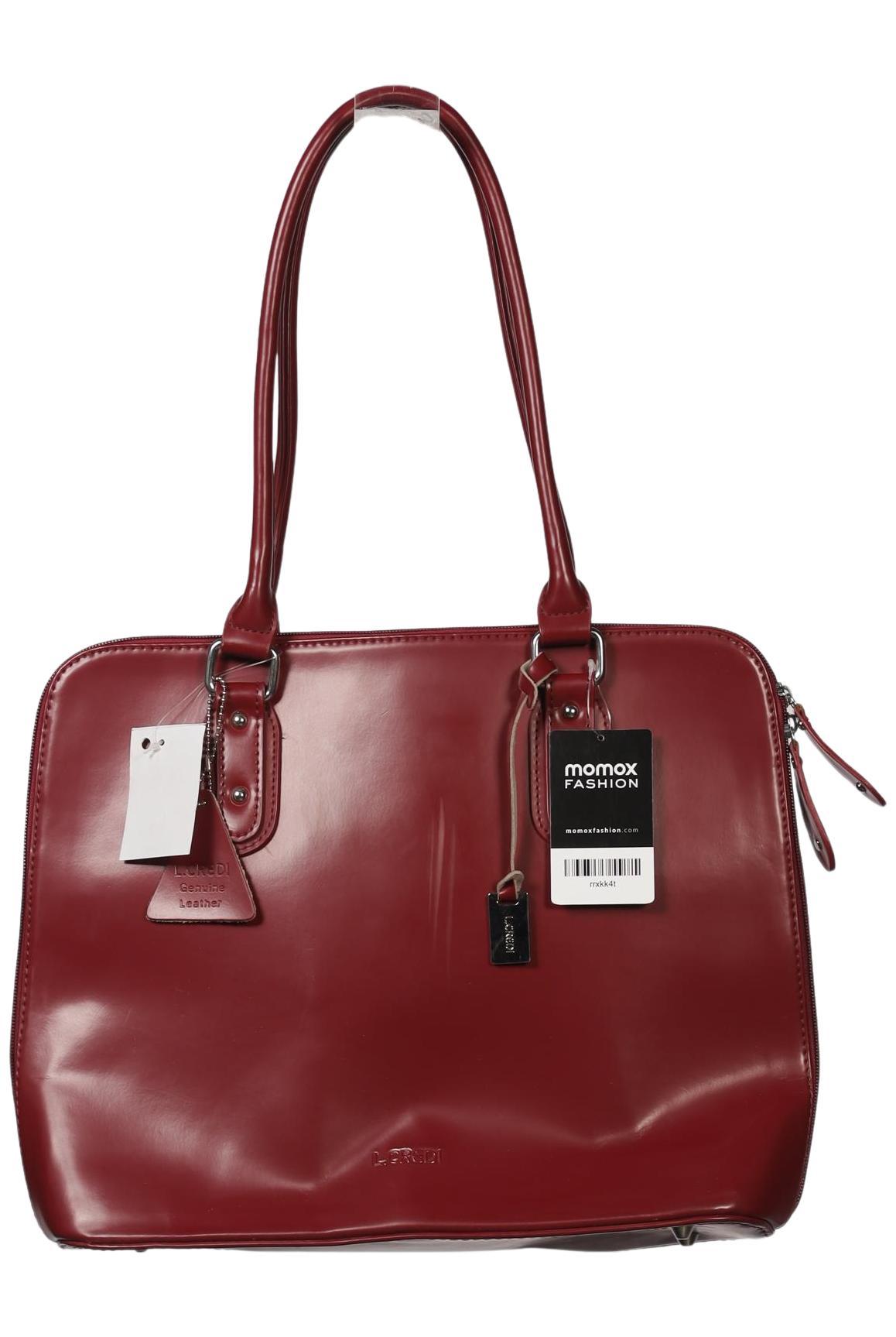 

L.credi Damen Handtasche, bordeaux, Gr.