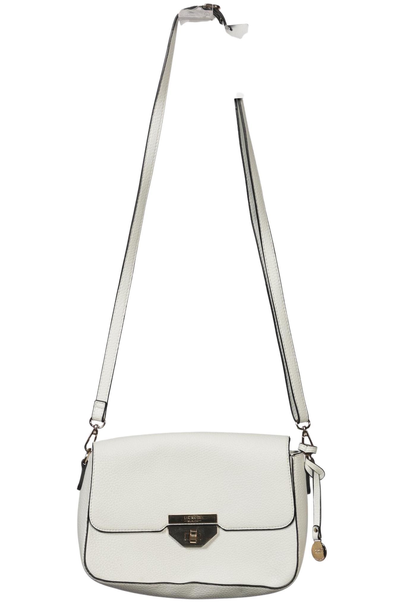 

L.credi Damen Handtasche, weiß, Gr.