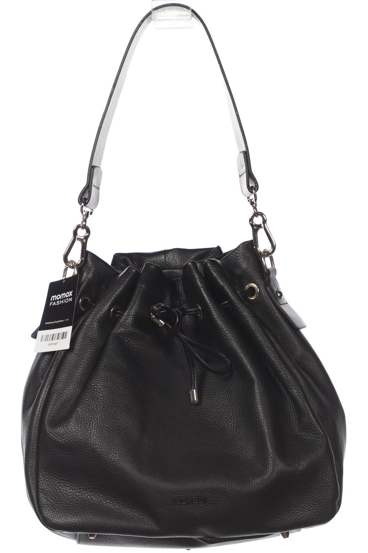 

L.CREDI Damen Handtasche, schwarz