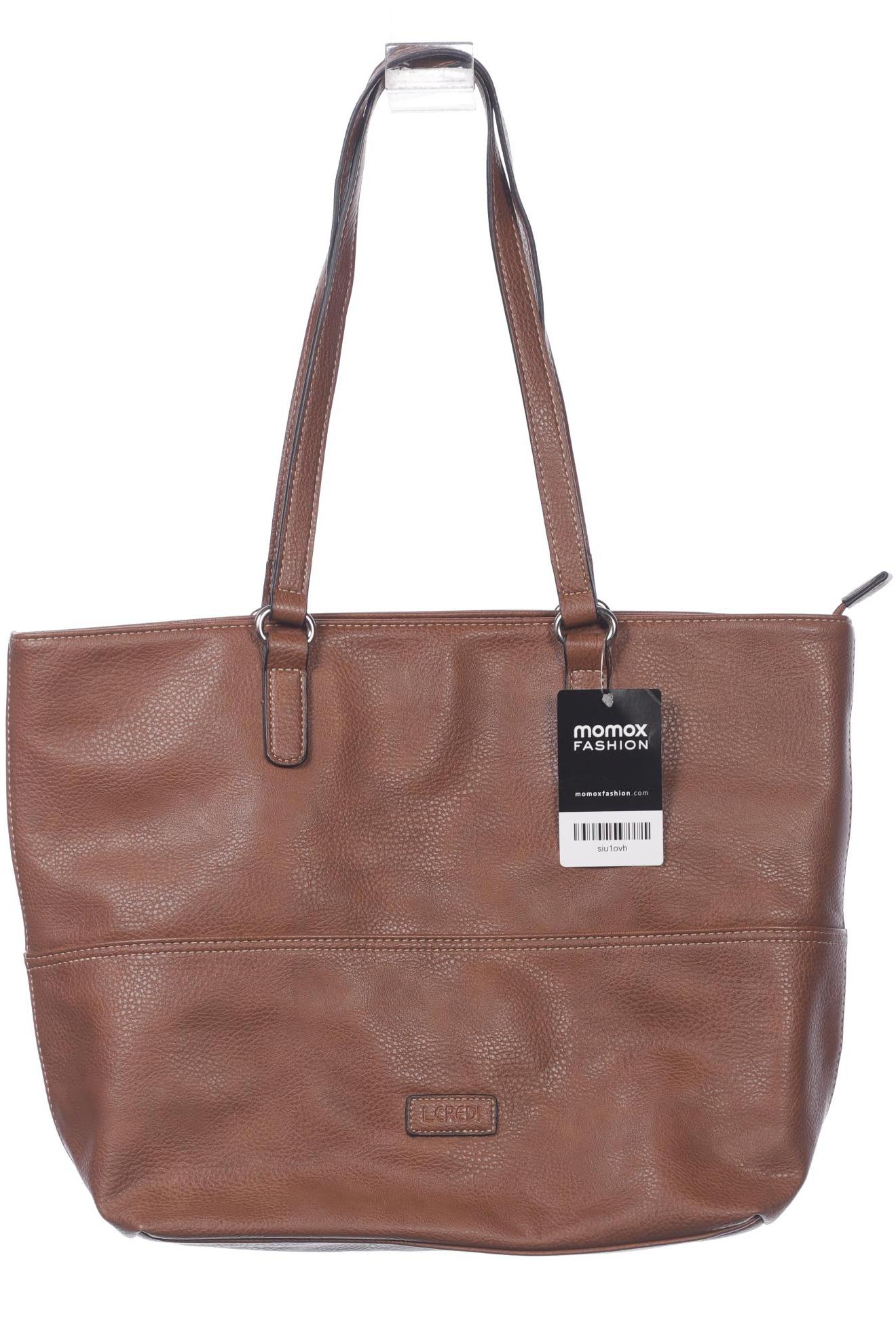 

L.credi Damen Handtasche, braun, Gr.