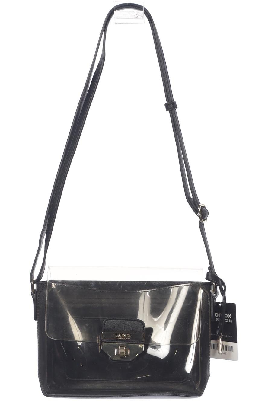 

L.credi Damen Handtasche, schwarz, Gr.