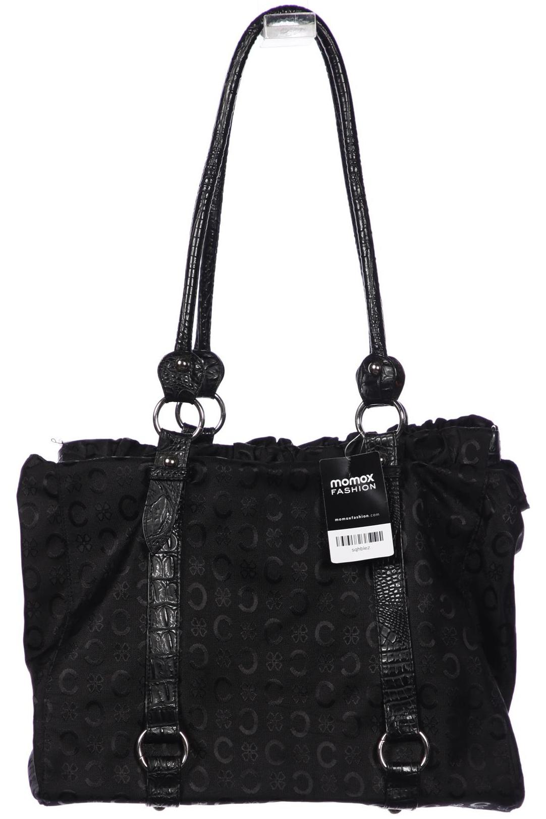 

L.CREDI Damen Handtasche, schwarz