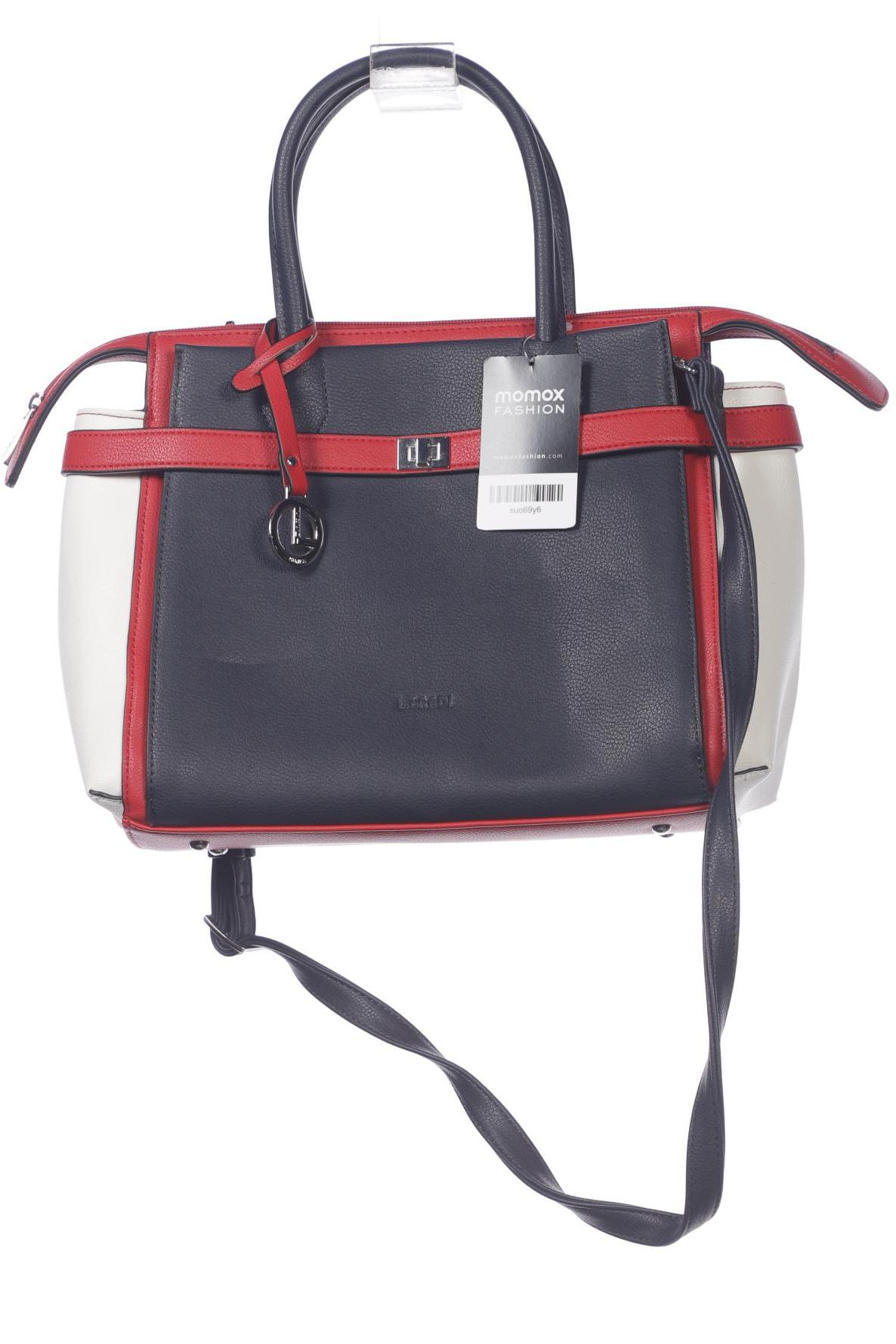 

L.credi Damen Handtasche, marineblau, Gr.