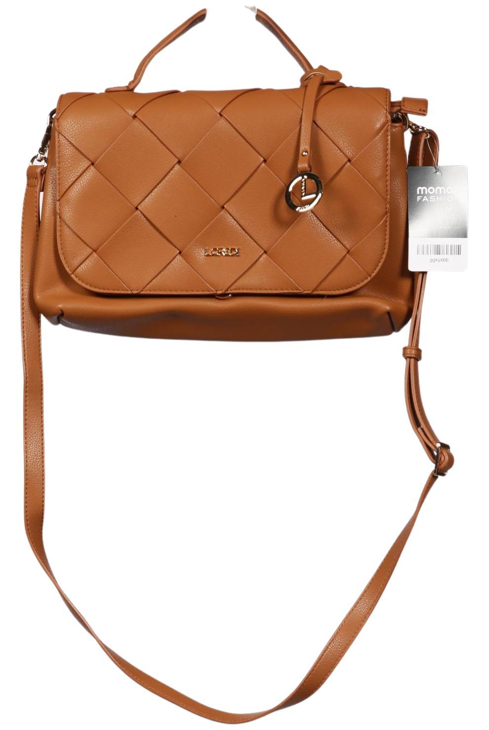 

L.credi Damen Handtasche, braun, Gr.