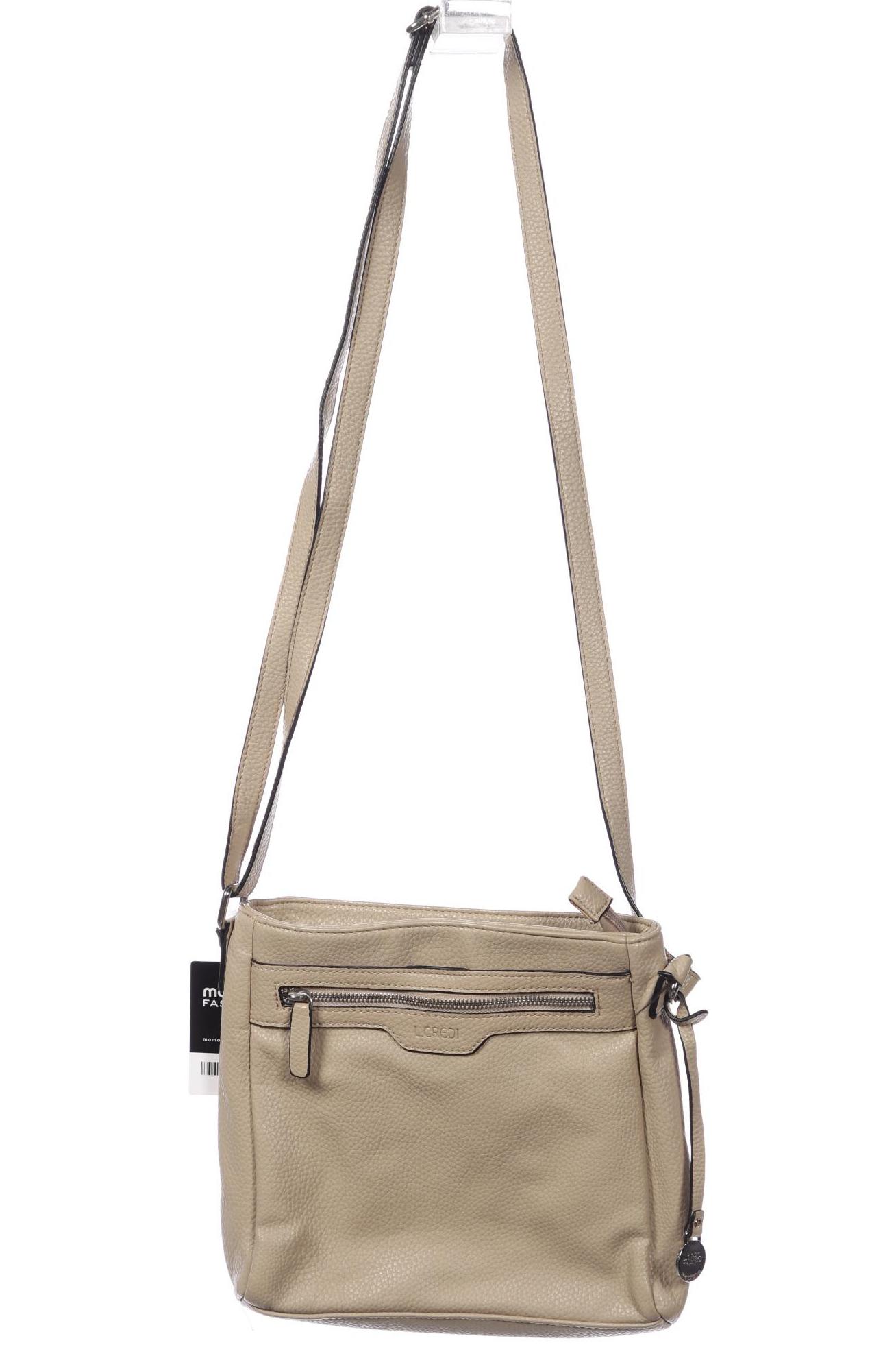 

L.credi Damen Handtasche, beige, Gr.