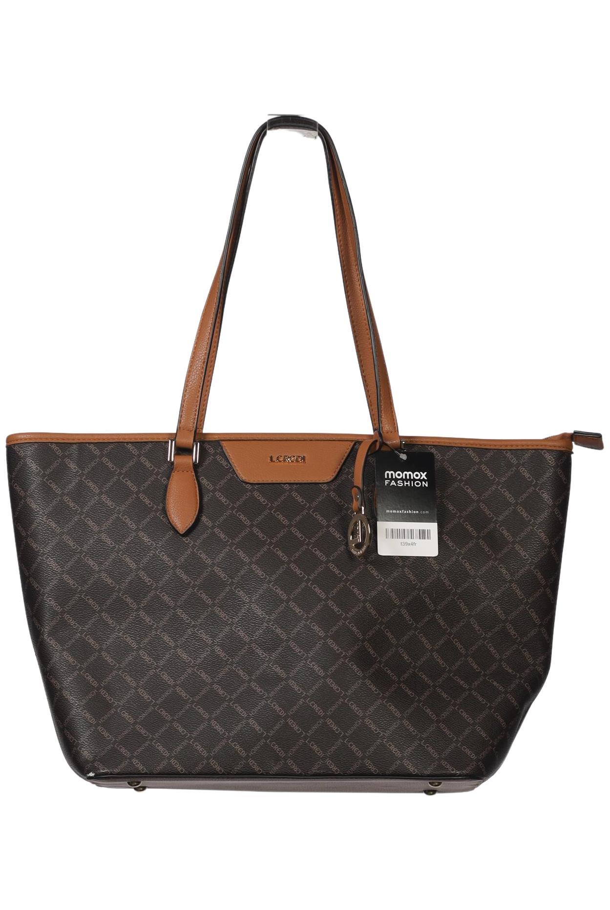 

L.credi Damen Handtasche, braun, Gr.