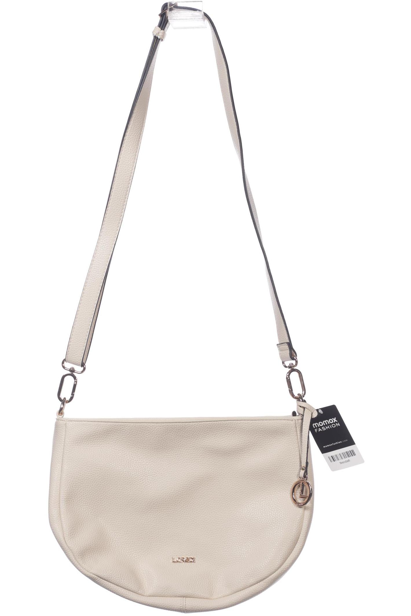 

L.credi Damen Handtasche, cremeweiß, Gr.