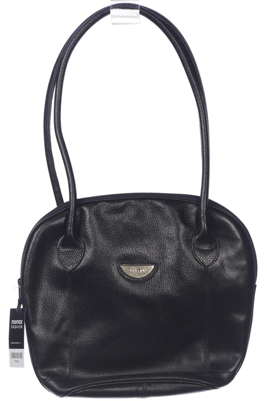 

L.credi Damen Handtasche, schwarz, Gr.