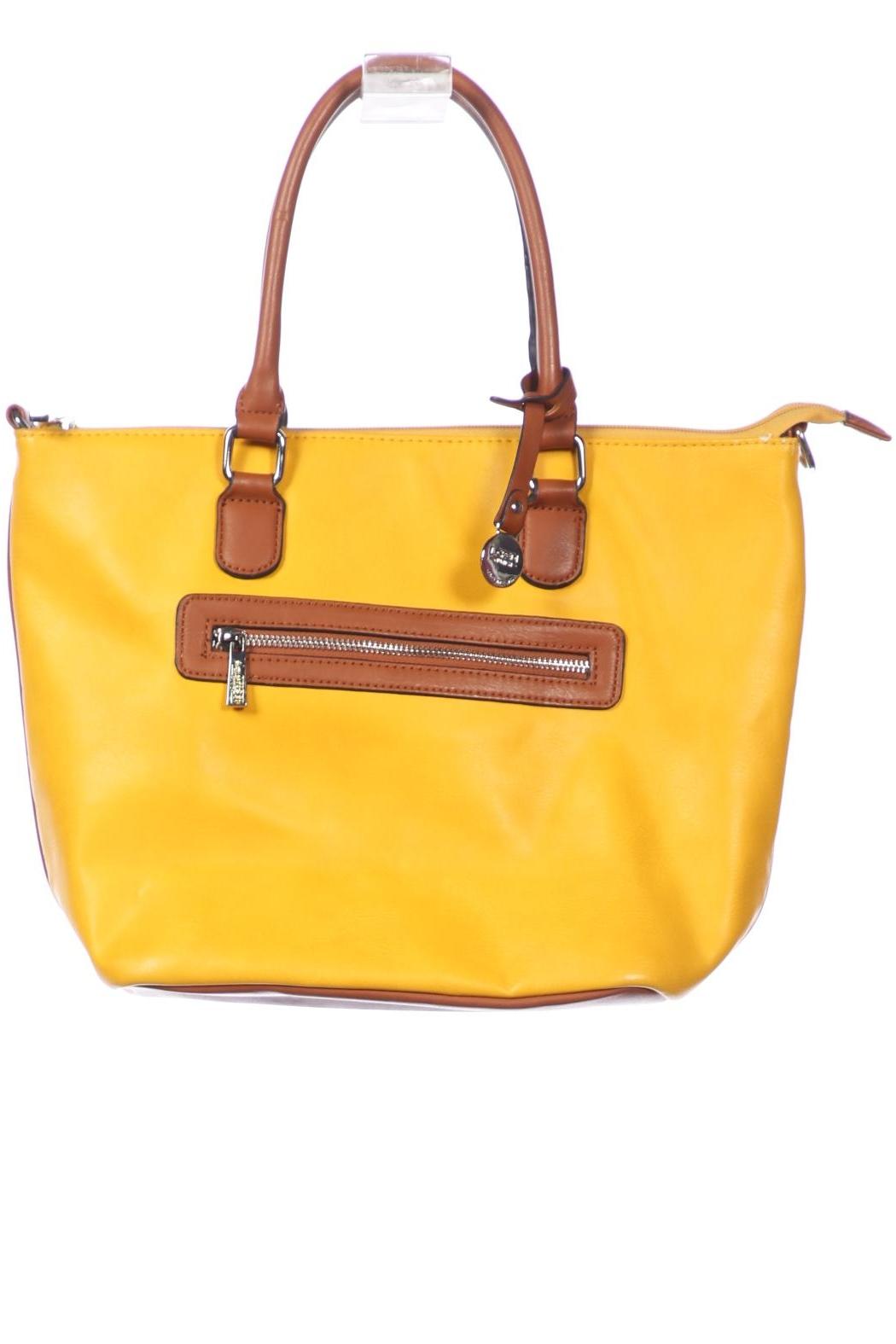 

L.credi Damen Handtasche, gelb, Gr.