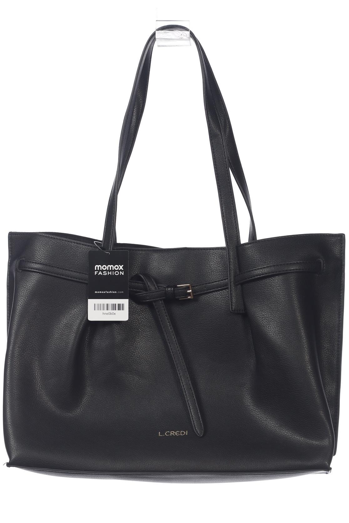 

L.credi Damen Handtasche, schwarz, Gr.