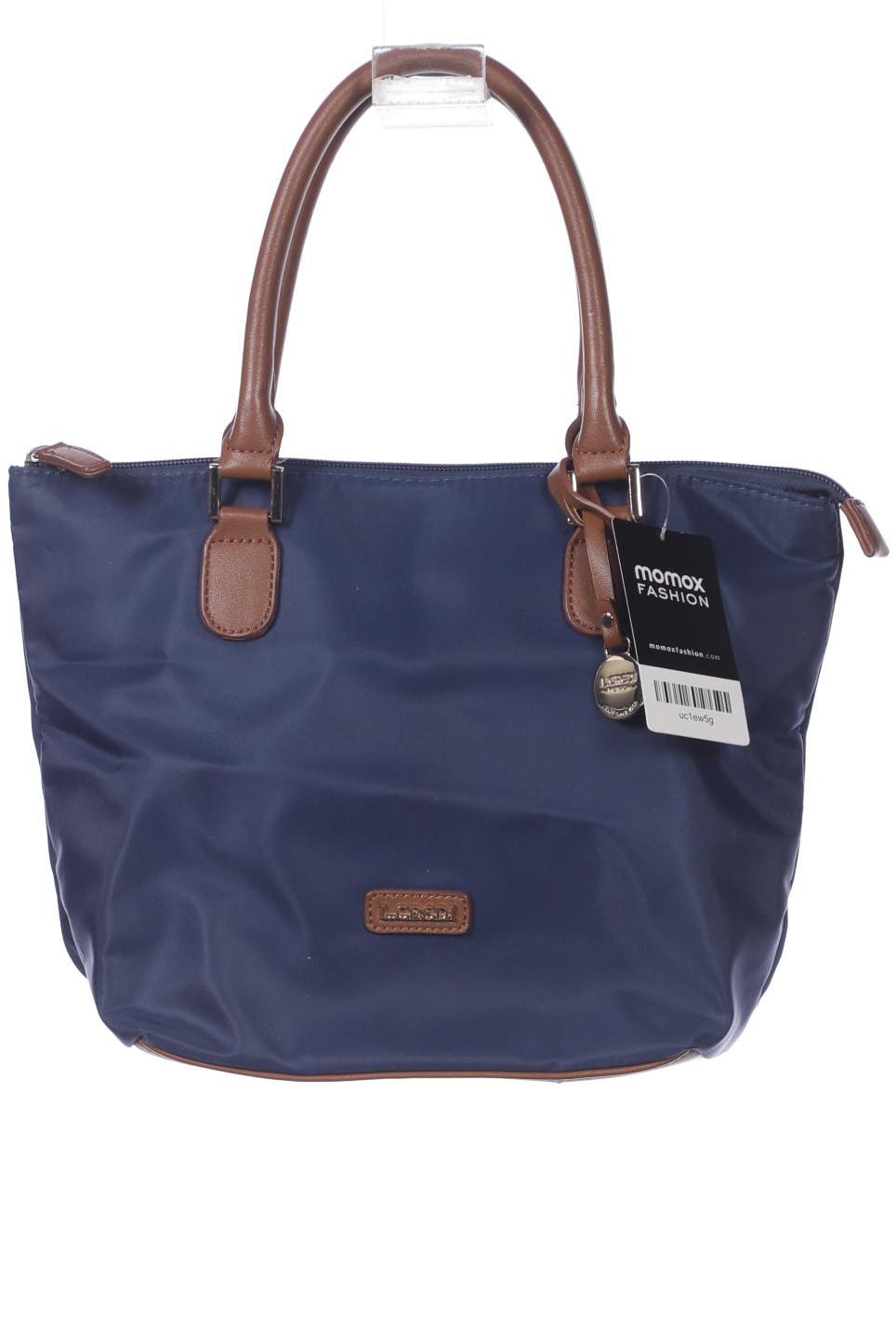 

L.CREDI Damen Handtasche, marineblau