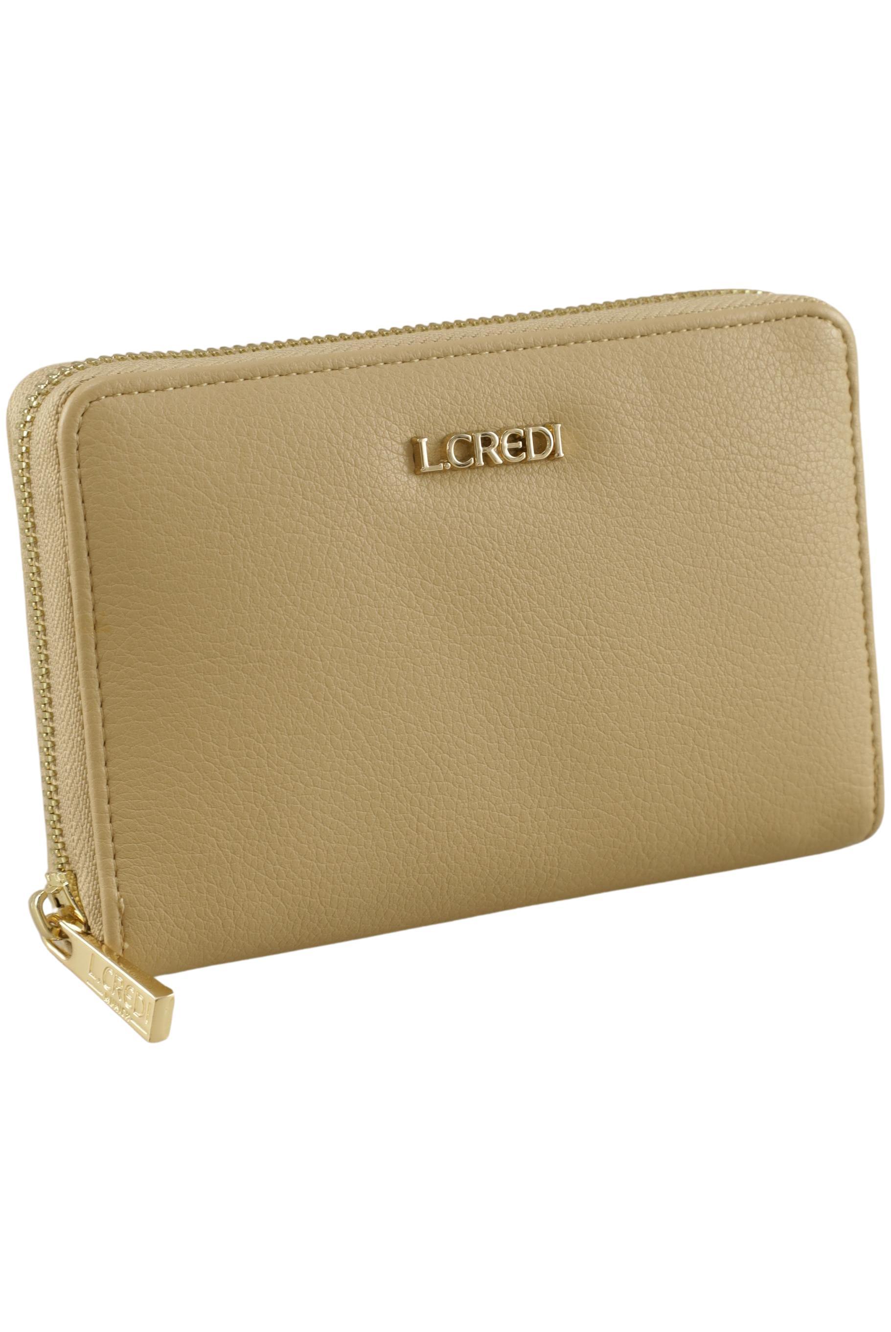 

L.credi Damen Portemonnaie, beige, Gr.