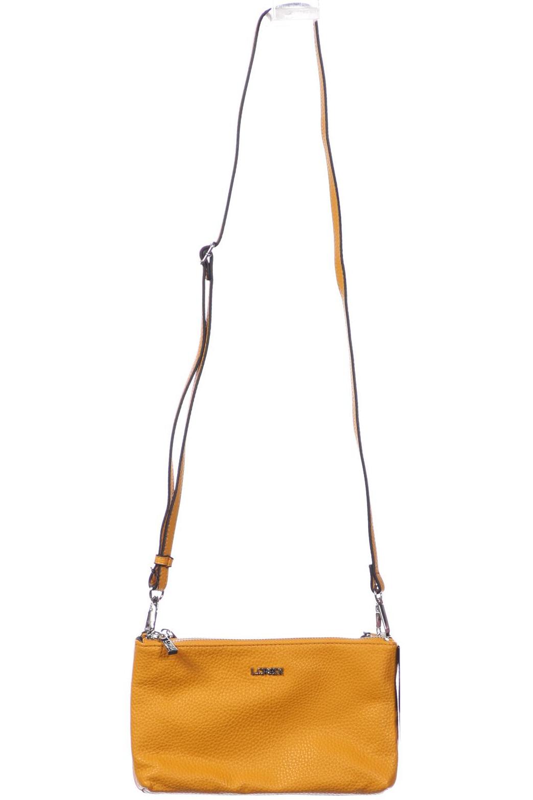 

L.CREDI Damen Handtasche, gelb