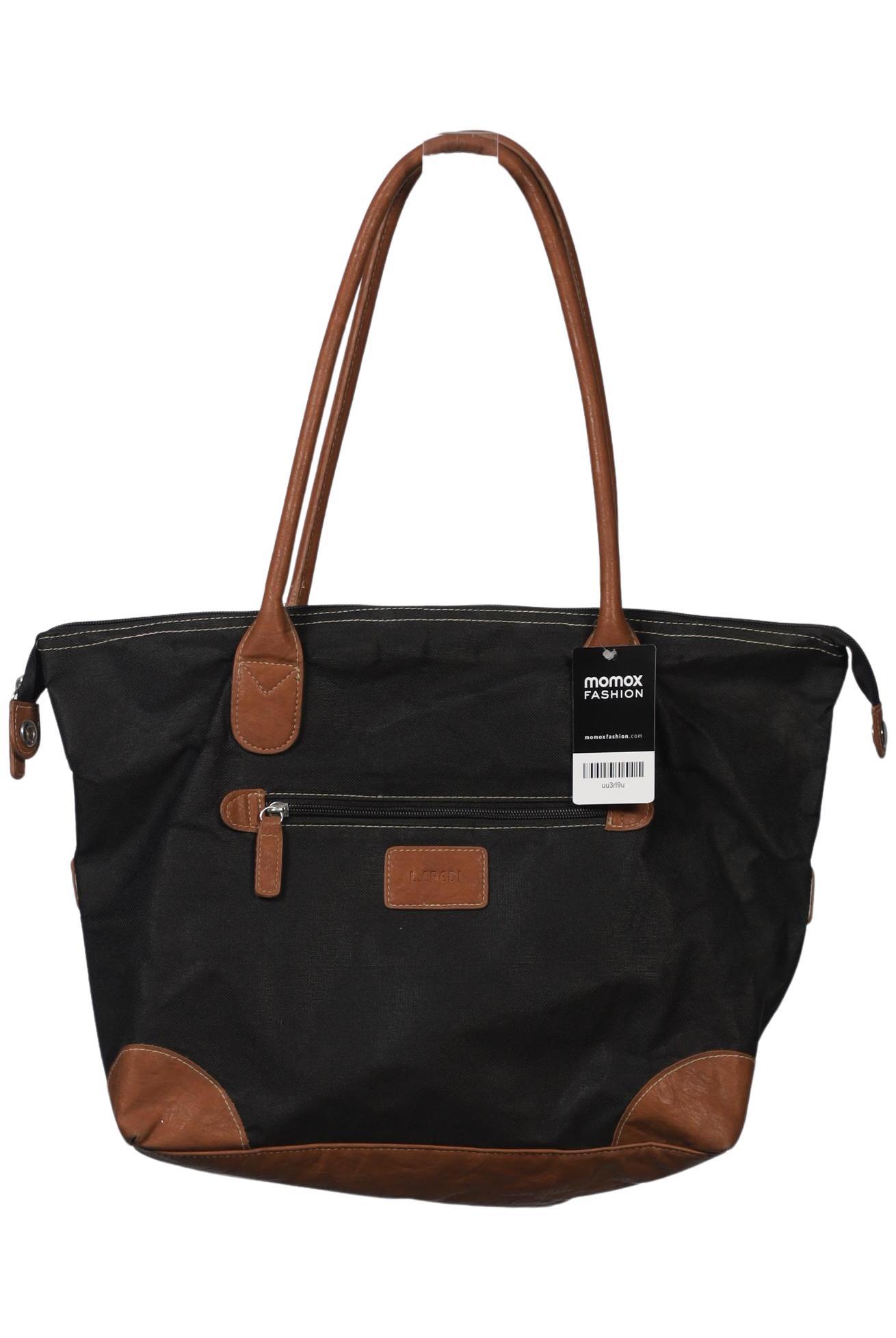 

L.credi Damen Handtasche, schwarz, Gr.