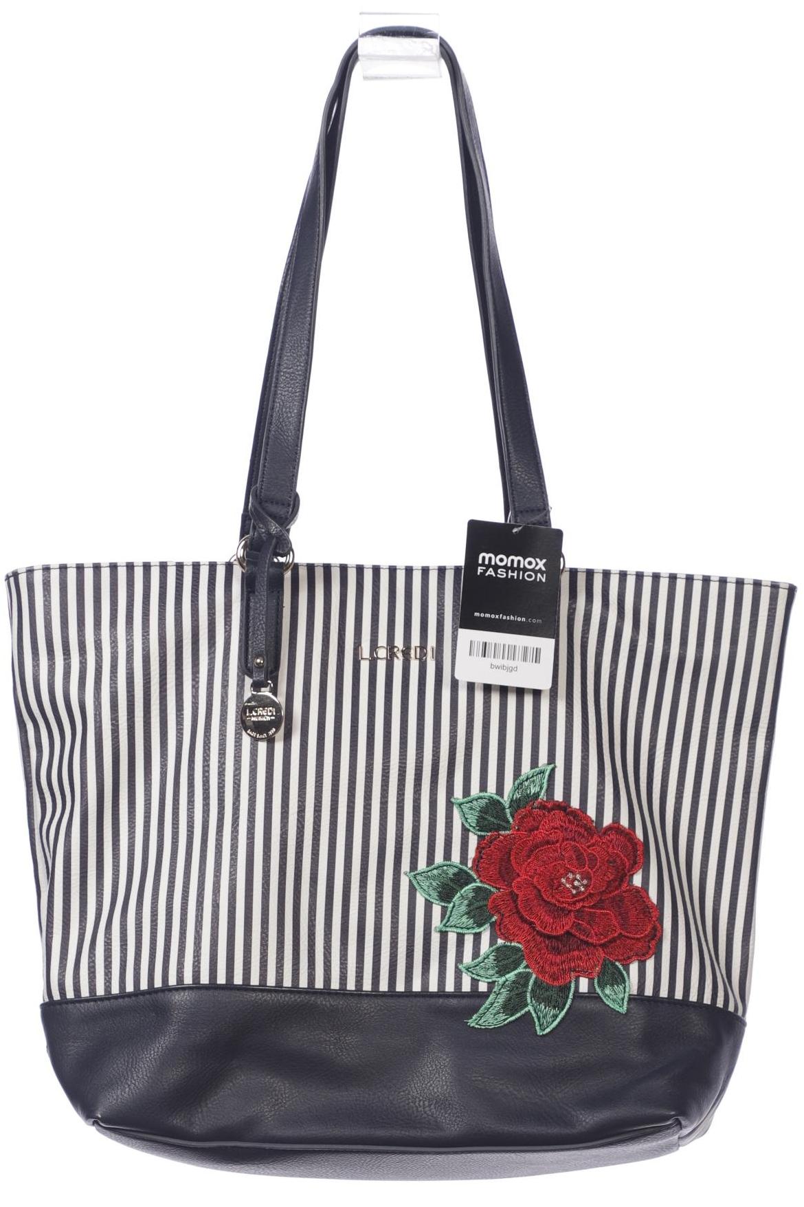 

L.credi Damen Handtasche, marineblau, Gr.