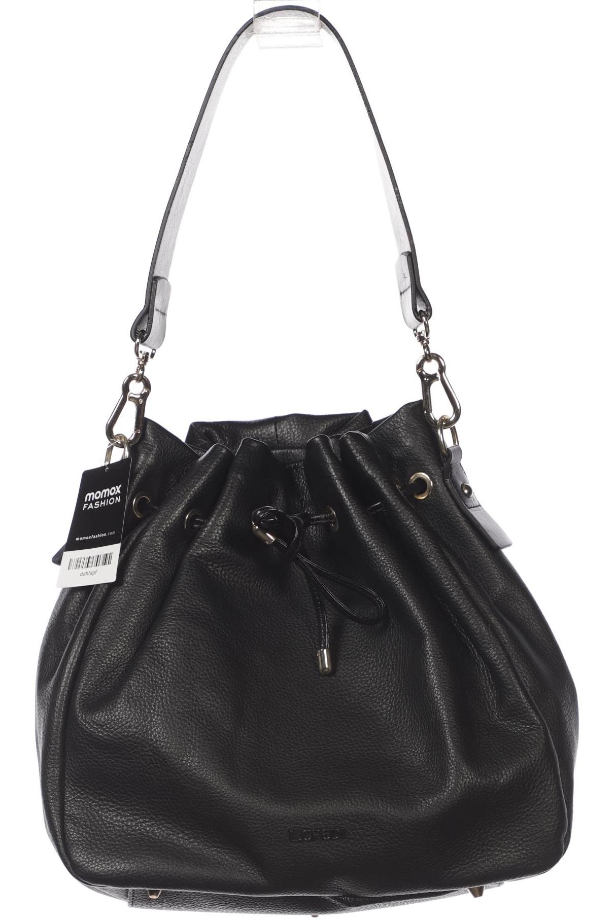 

L.credi Damen Handtasche, schwarz, Gr.