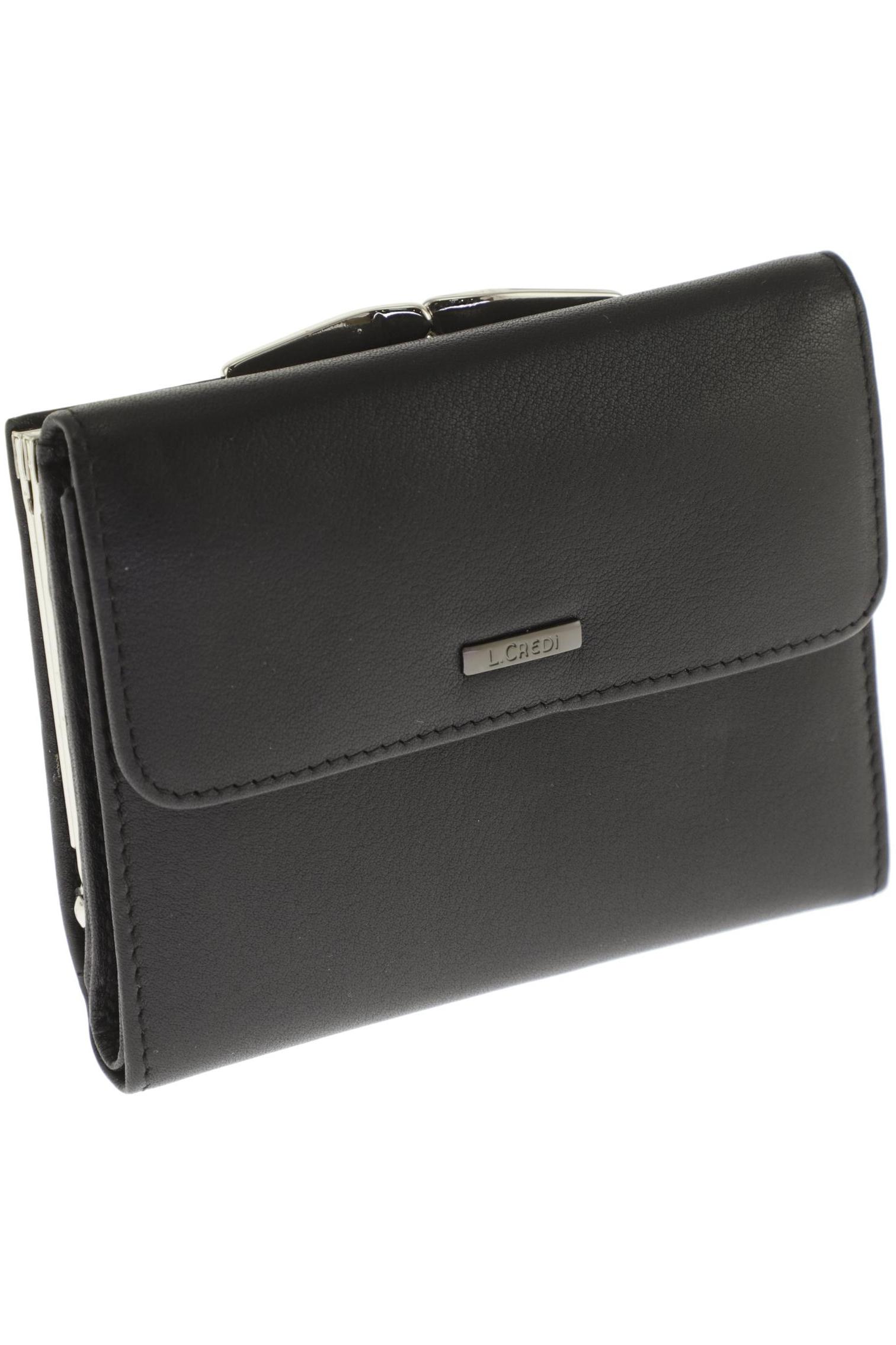 

L.credi Damen Portemonnaie, schwarz, Gr.