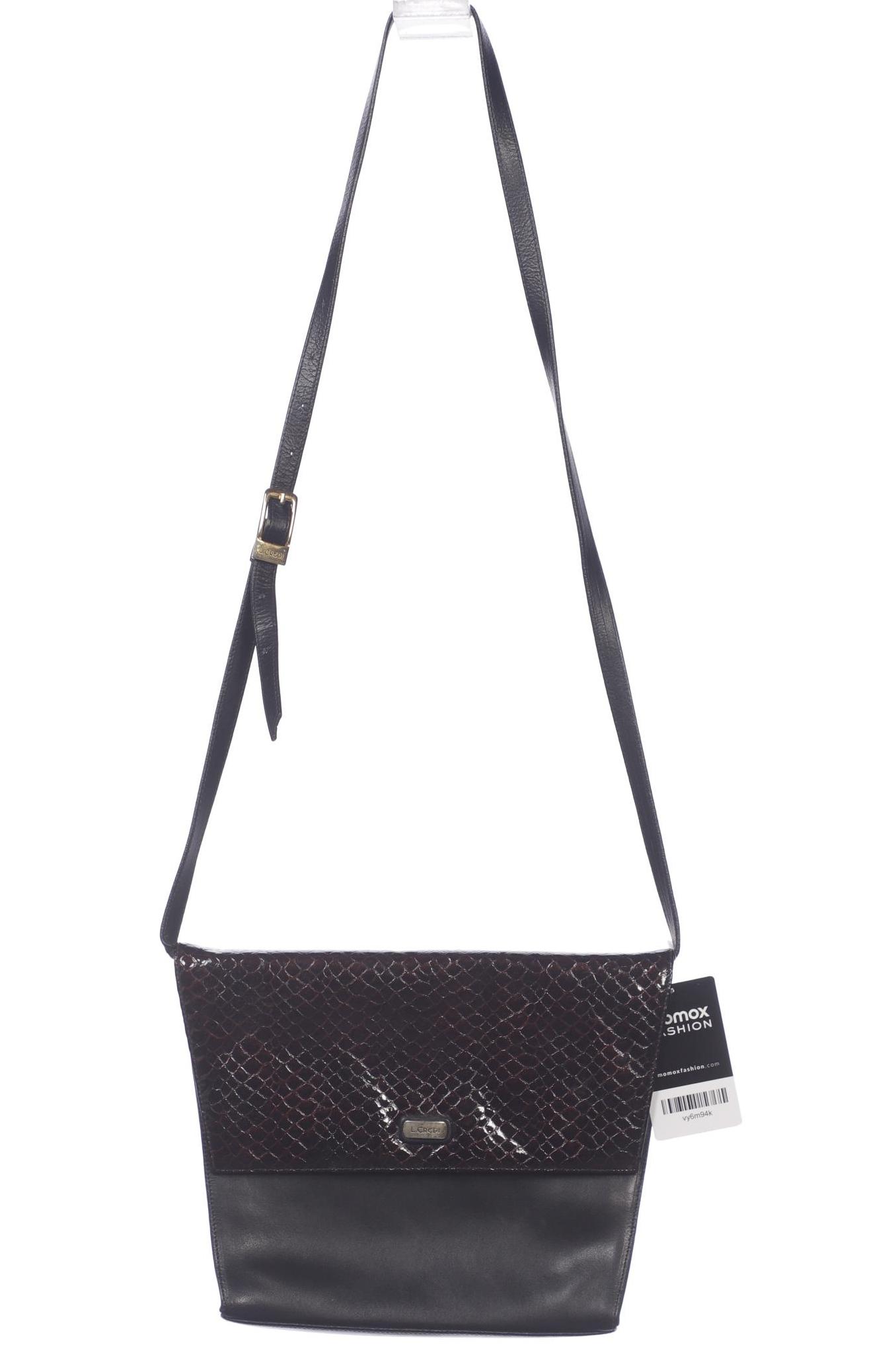 

L.credi Damen Handtasche, schwarz, Gr.