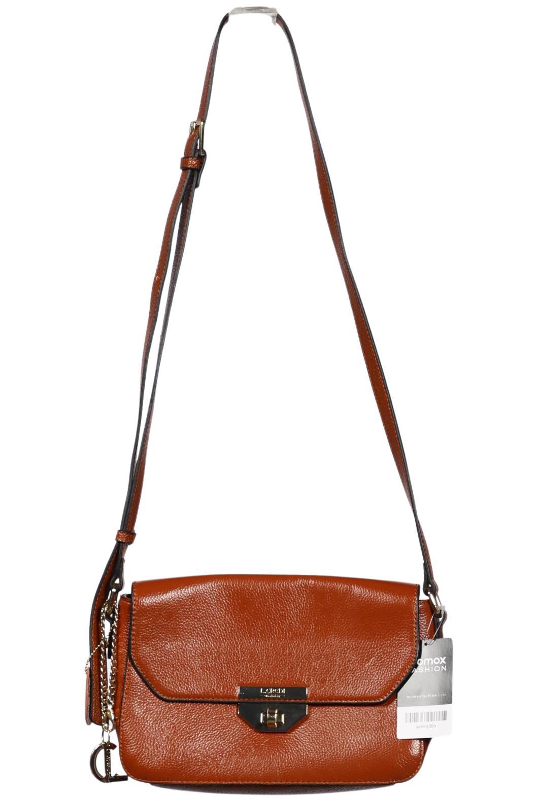 

L.credi Damen Handtasche, braun, Gr.