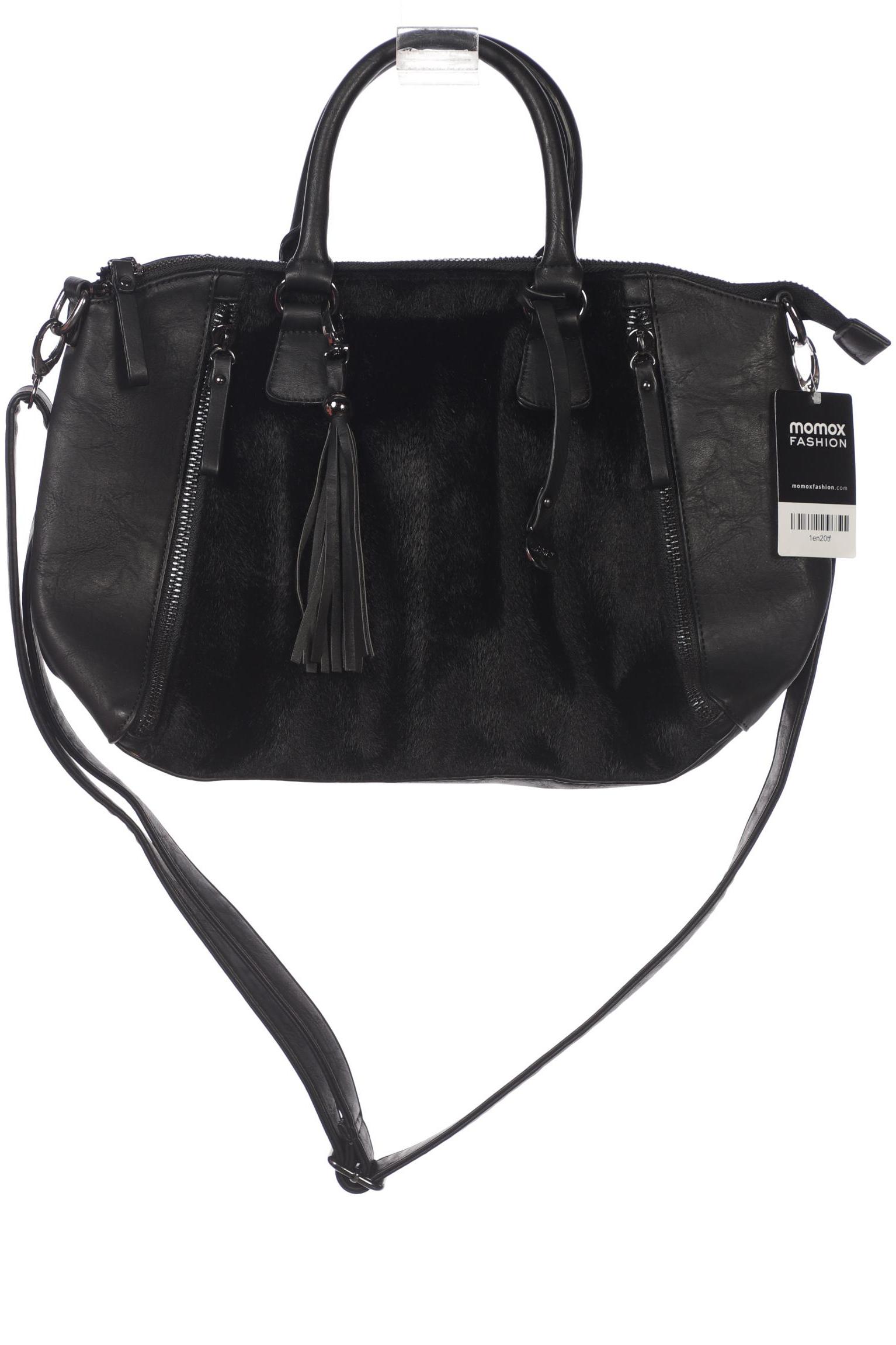 

L.CREDI Damen Handtasche, schwarz