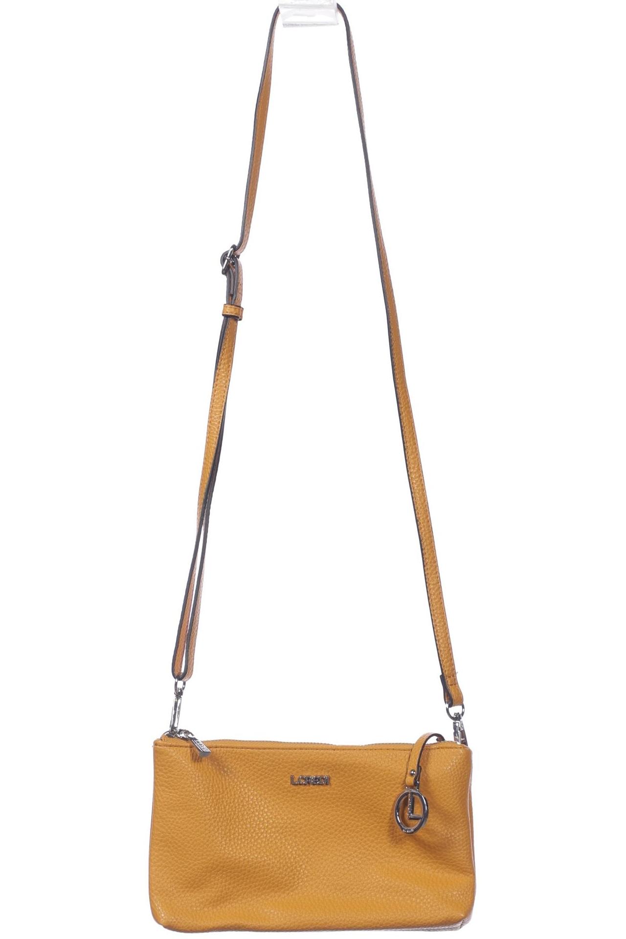 

L.credi Damen Handtasche, gelb, Gr.