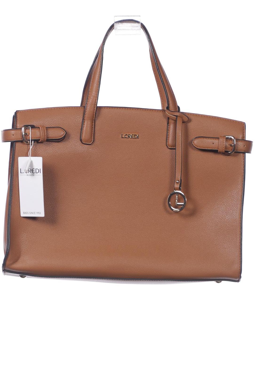 

L.credi Damen Handtasche, braun, Gr.