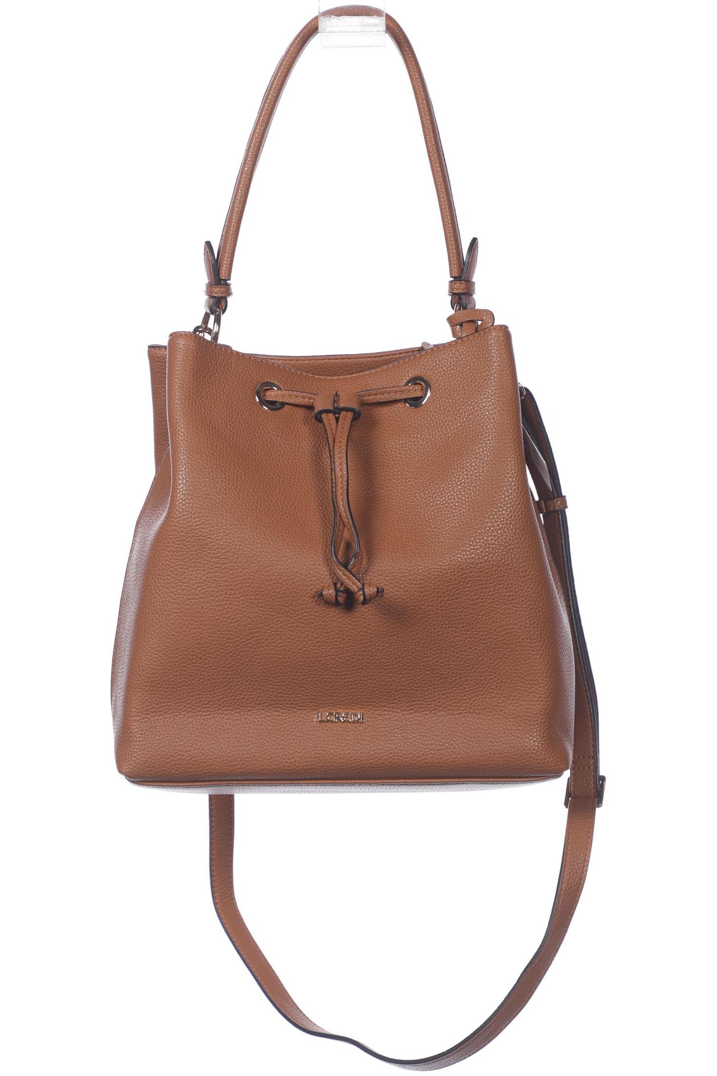 

L.credi Damen Handtasche, braun, Gr.