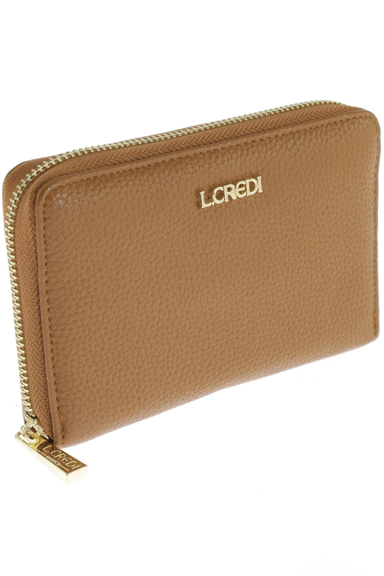 

L.credi Damen Portemonnaie, braun, Gr.
