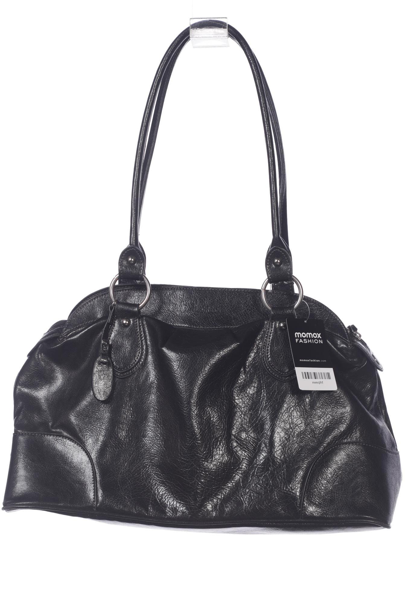 

L.credi Damen Handtasche, schwarz, Gr.