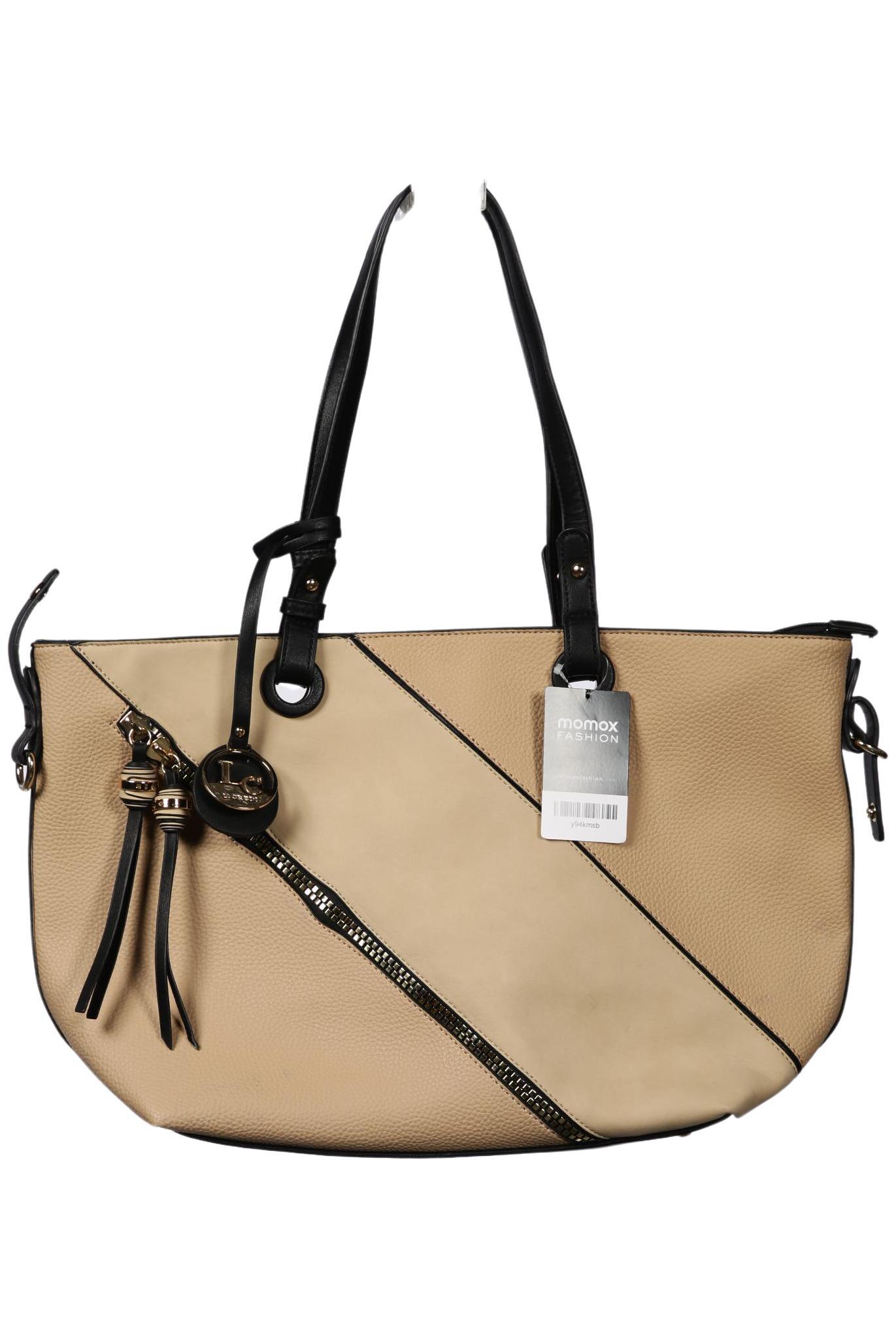 

L.credi Damen Handtasche, beige, Gr.