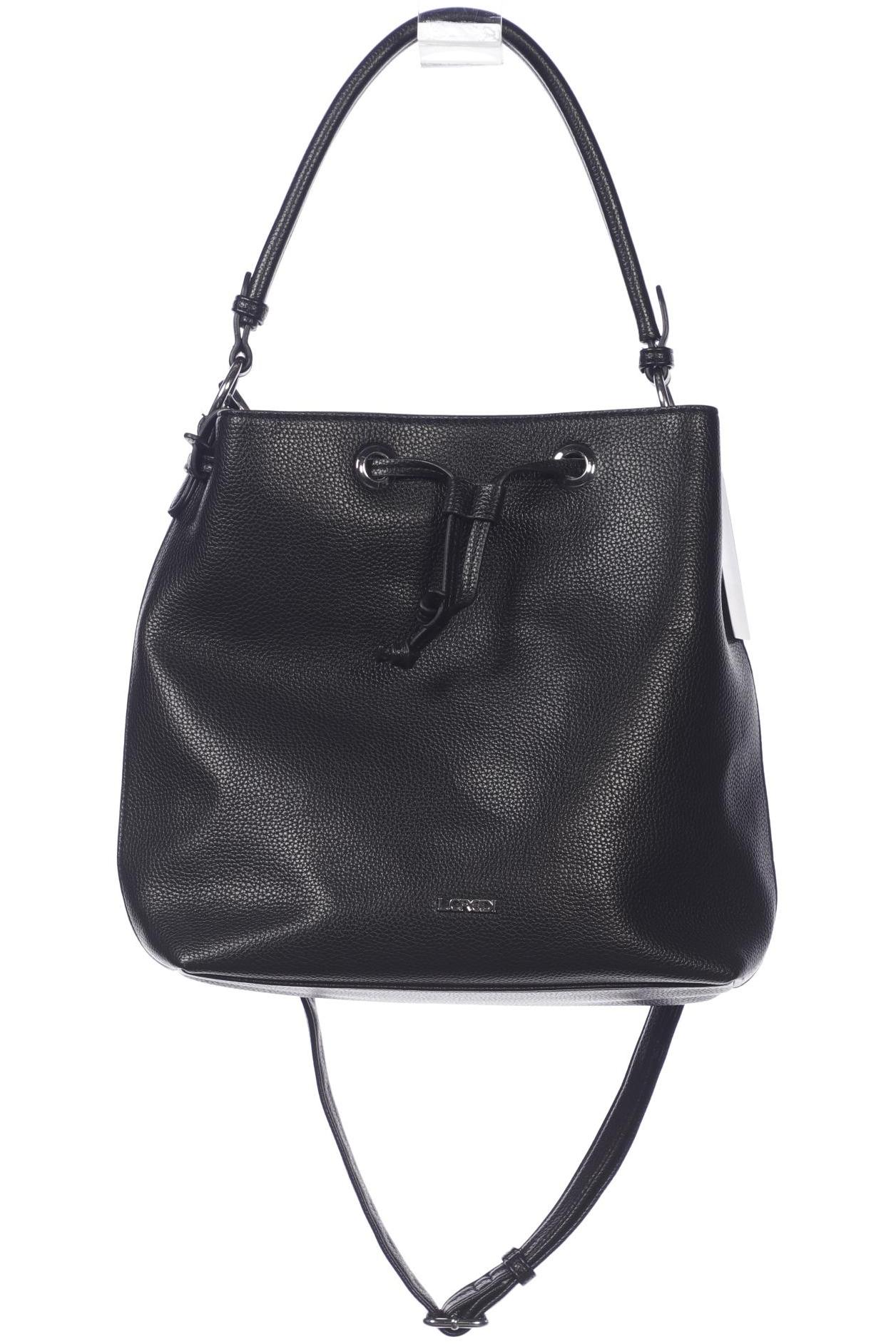 

L.credi Damen Handtasche, schwarz, Gr.