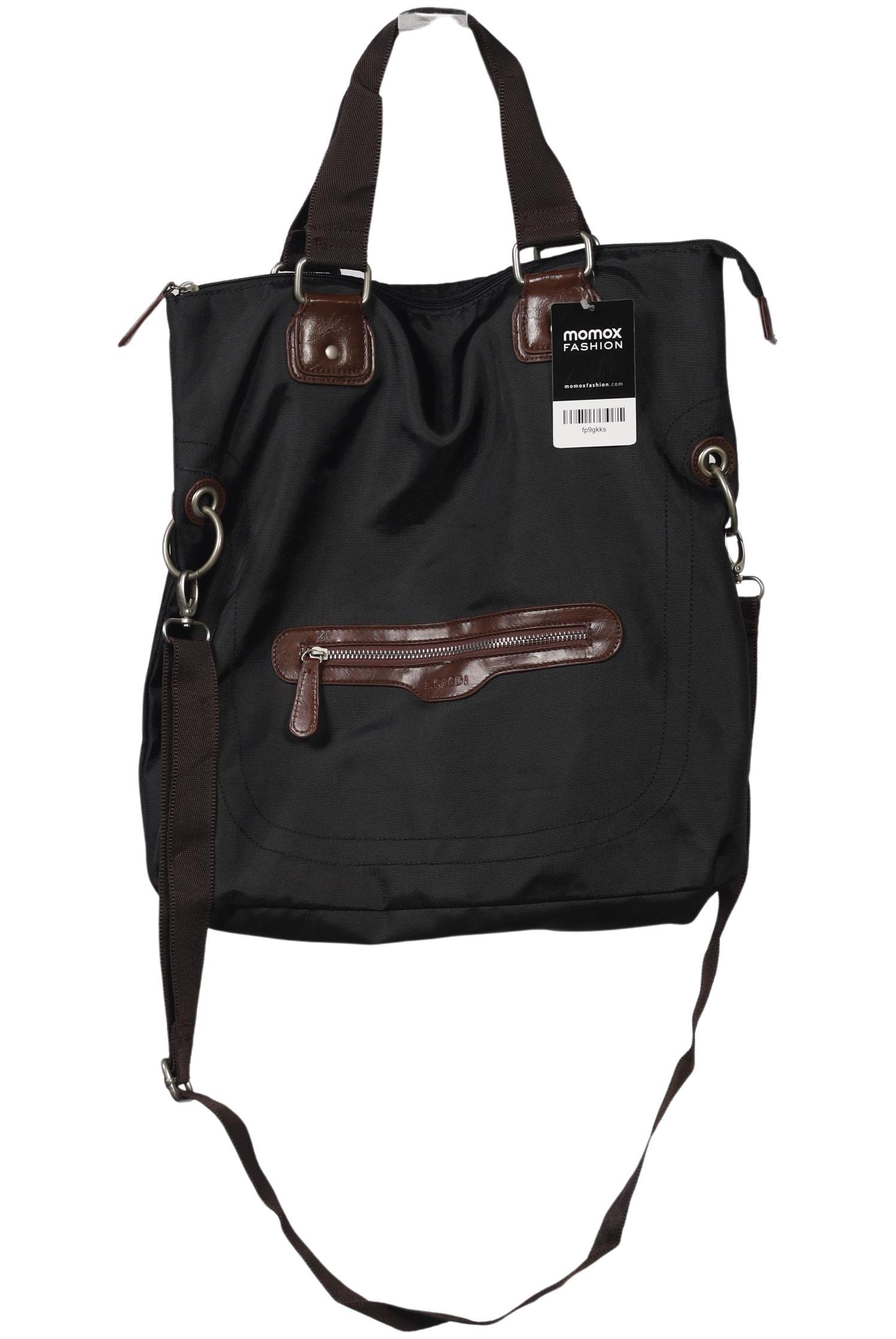 

L.credi Damen Handtasche, schwarz, Gr.