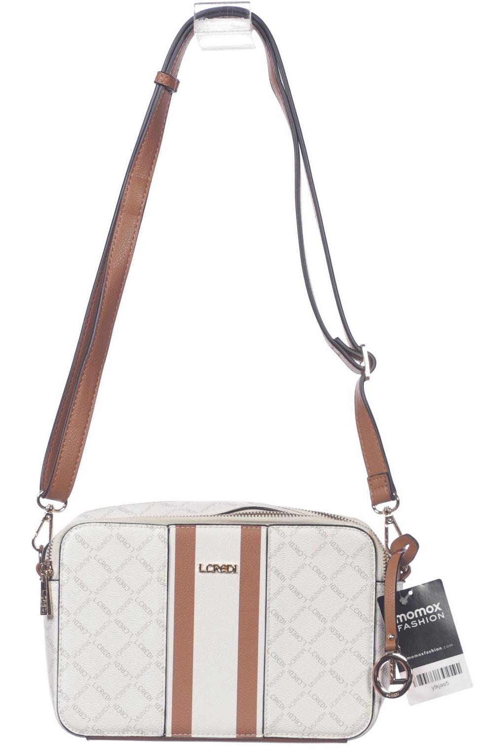 

L.credi Damen Handtasche, weiß, Gr.