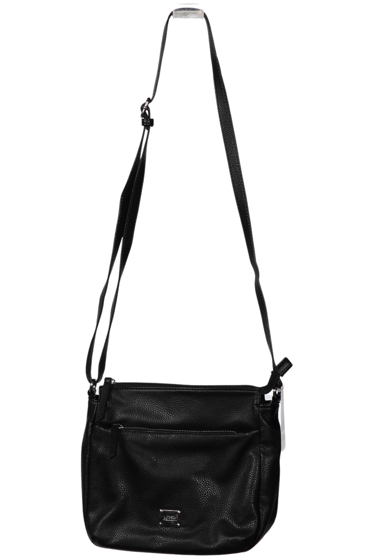 

L.credi Damen Handtasche, schwarz, Gr.