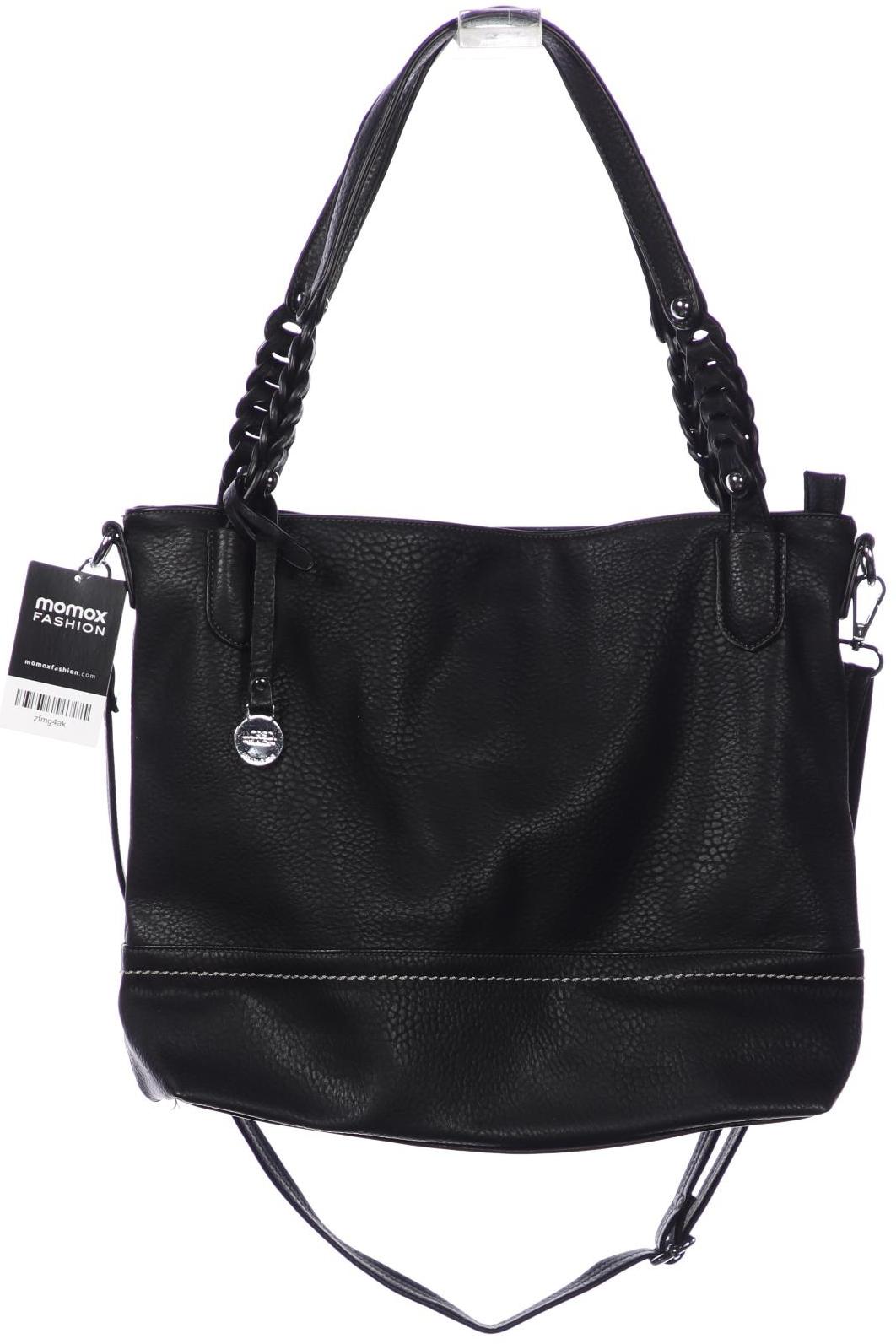 

L.CREDI Damen Handtasche, schwarz