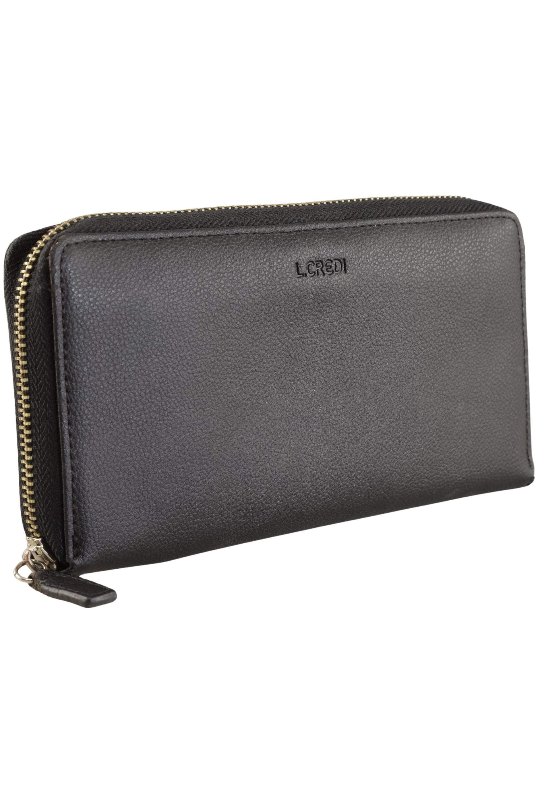 

L.credi Damen Portemonnaie, schwarz, Gr.