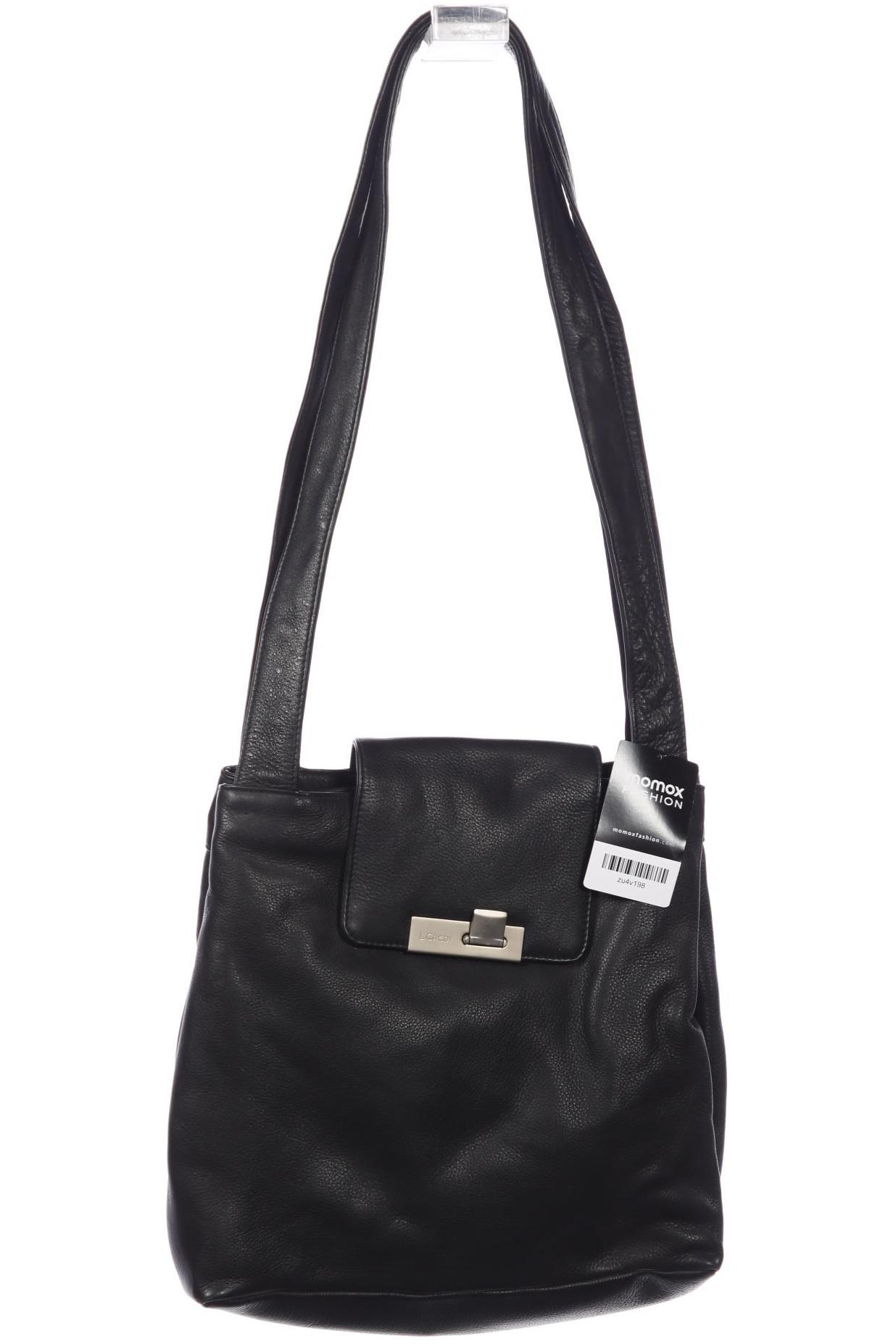

L.credi Damen Handtasche, schwarz, Gr.