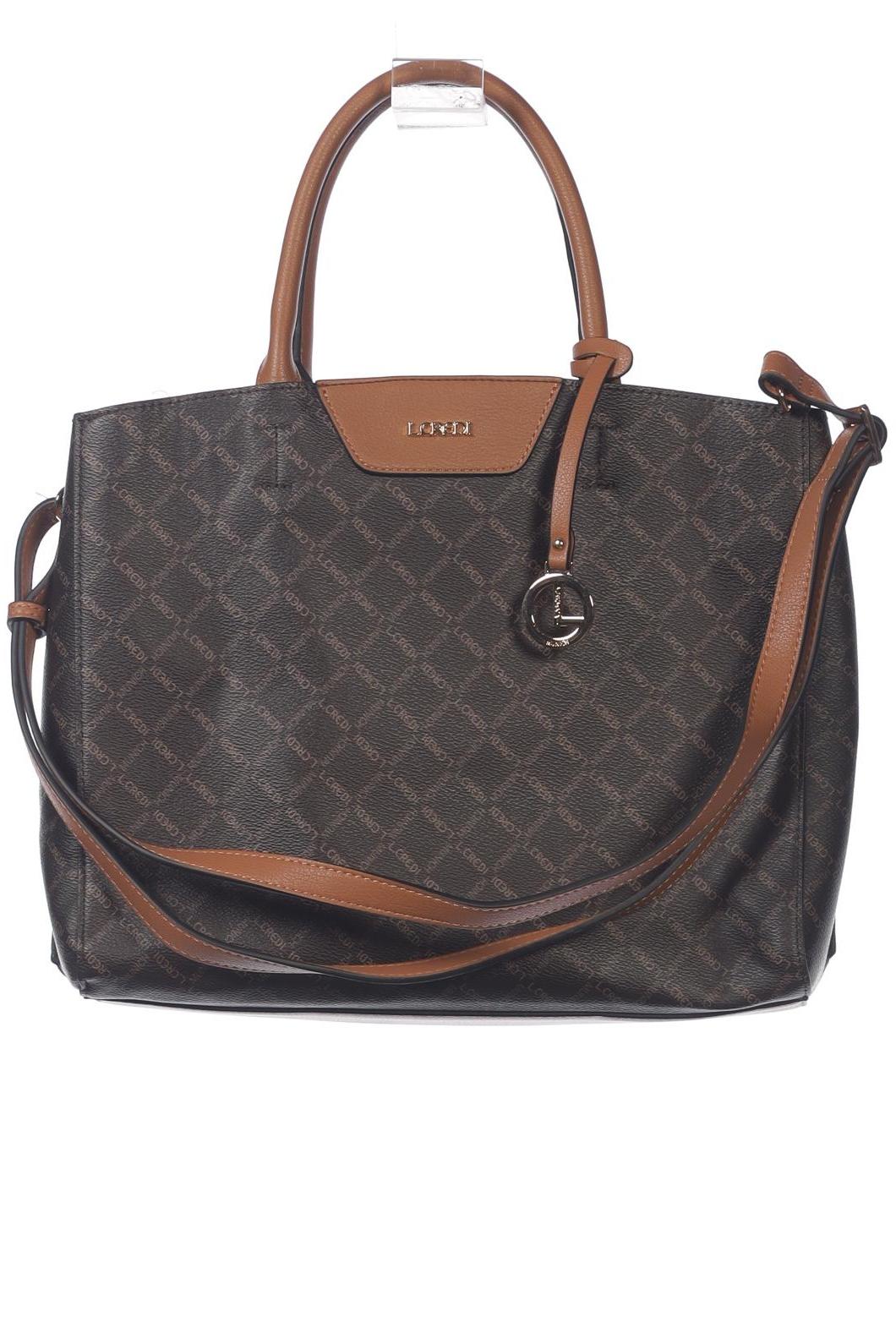 

L.credi Damen Handtasche, braun, Gr.