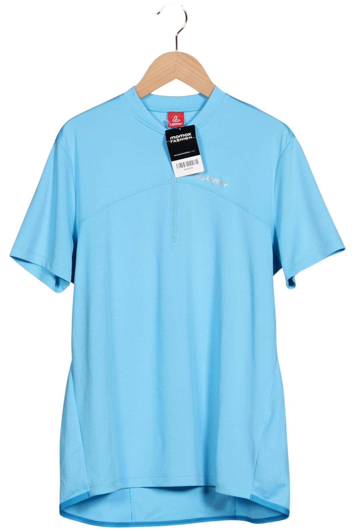 

Löffler Damen T-Shirt, blau, Gr. 44